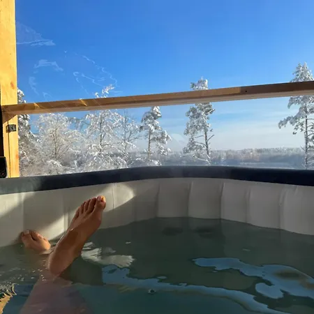 別荘 Lakeview Domeknakaszubach Parchowo