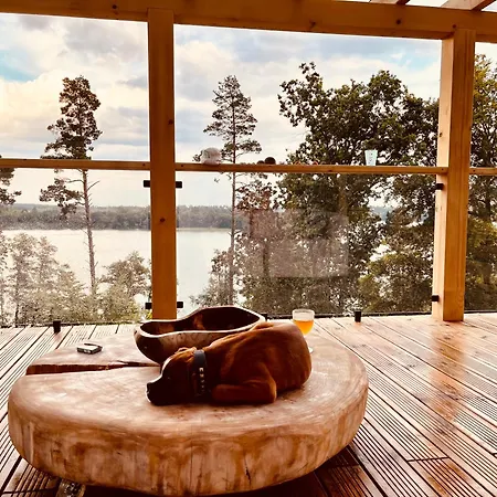 別荘 Lakeview Domeknakaszubach Parchowo