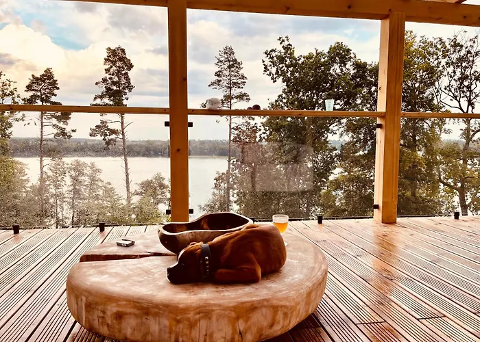 Semesterbostad Lakeview Domeknakaszubach Parchowo